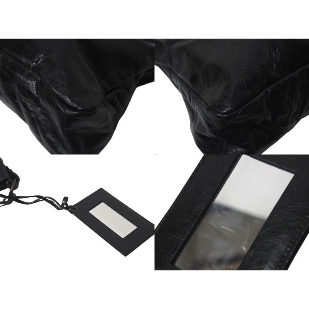 BALENCIAGA The First City Bag Shoulder Black Leather - Picture 8 of 10